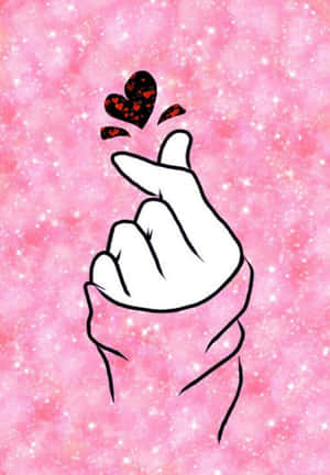 Cute Kpop Idol In A Kawaii Outfit Wallpaper