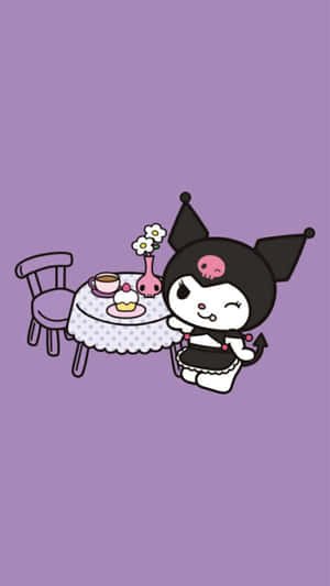 Cute Kuromi Kawaii Wallpaper Wallpaper