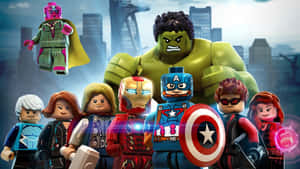 Cute Lego Version Of Avengers Laptop Wallpaper