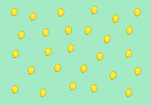 Cute Lemon Cartoon Wallpaper