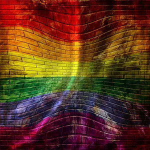 Cute Lgbt Flag Digital Artwork Wallpaper