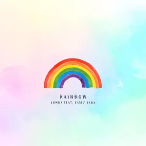 Cute Lgbt Rainbow Lumry Album Cover Wallpaper