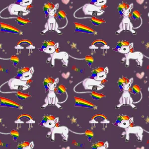 Cute Lgbt Unicorn Flag Wallpaper