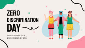 Cute Lgbt Zero Discrimination Day Vector Art Wallpaper