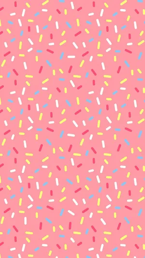 Cute Lock Screen Sprinkles Wallpaper