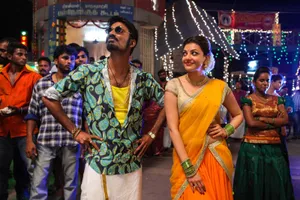 Cute Maari Cut Dhanush Wallpaper