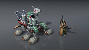 Cute Miniature Robot Civilization Beyond Earth Wallpaper