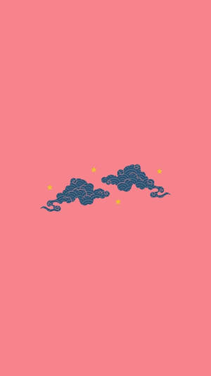 Cute Minimalist Cloud Wallpaper