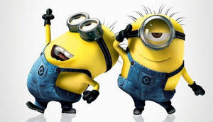 Cute Minion Carl And Phil Wallpaper