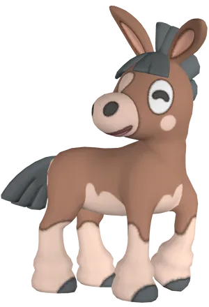 Cute Mudbray White Background Wallpaper