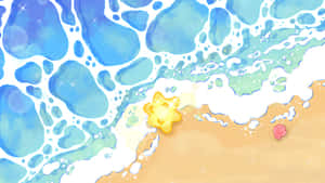 Cute Ocean Shoreline Wallpaper