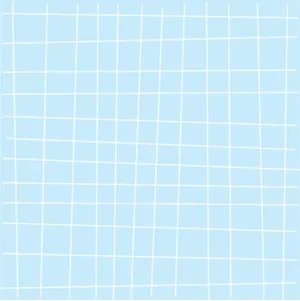 Cute Pastel Blue Aesthetic White Gridlines Wallpaper
