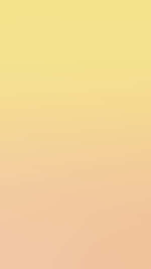 Cute Pastel Yellow And Beige Ombre Wallpaper
