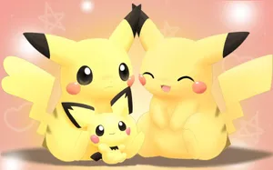 Cute Pichu Wallpaper