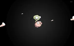 Cute Pig Invader Zim Wallpaper
