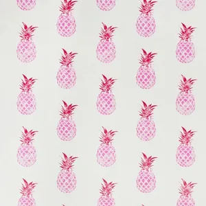 Cute Pineapple Wall Pattern Wallpaper