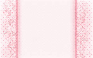 Cute Pink Decorative Pattern Wallpaper