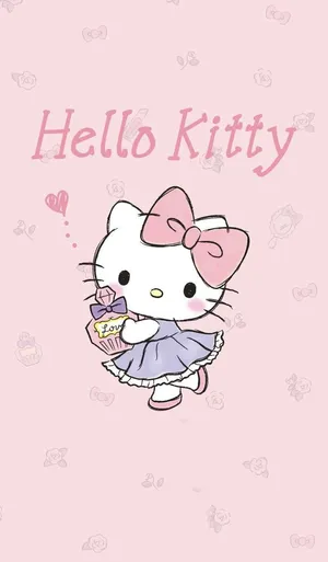 Cute Pink Hello Kitty Cologne Wallpaper