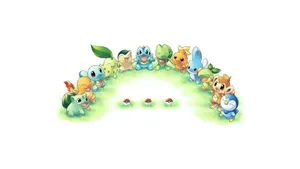 Cute Pokemon Friends Wallpaper