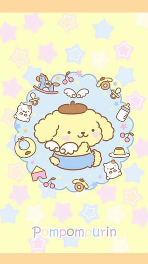 Cute Pompompurin Wallpaper