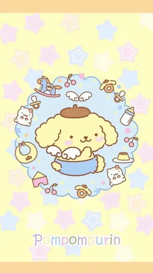 Cute Pompompurin Wallpaper