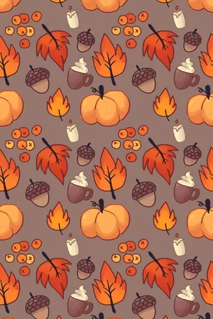 Cute Pumpkin Iphone Autumn Wallpaper