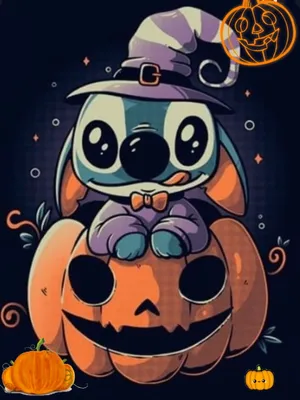 Cute Pumpkin Iphone Stitch Wallpaper