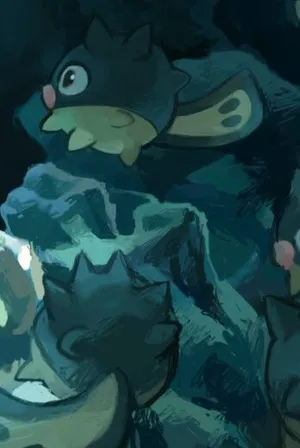 Cute Qwilfish Dark Aesthetic Phone Wallpaper