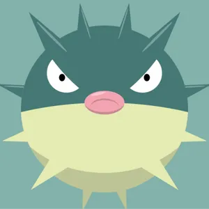 Cute Qwilfish Mobile Wallpaper