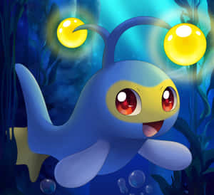 Cute Red-eyed Lanturn Wallpaper