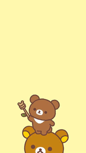 Cute Rilakkuma Brings You Joy And Comfort Wallpaper