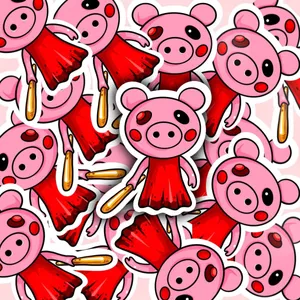 Cute Roblox Piggy Cartoon Wallpaper