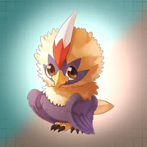 Cute Rufflet Wallpaper