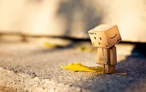 Cute Sad Trashman Wallpaper