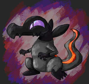 Cute Salandit Art Wallpaper
