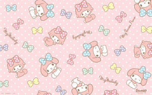 Cute Sanrio Plush Toy Wallpaper