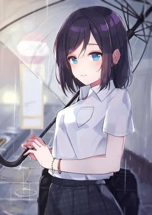 Cute School Girl Profile Picture Wallpaper