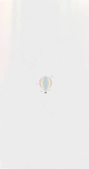 Cute Simple Hot Air Balloon Wallpaper