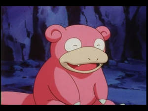 Cute Slowpoke Relaxing On A Sunny Day Wallpaper