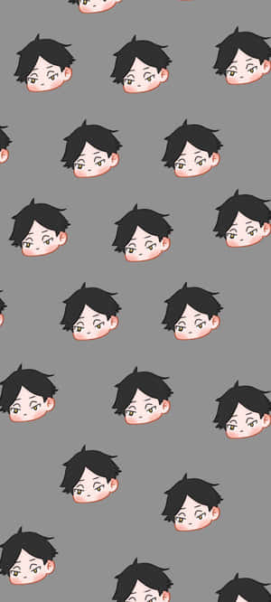 Cute Suna Rintarou Chibi Pattern Wallpaper