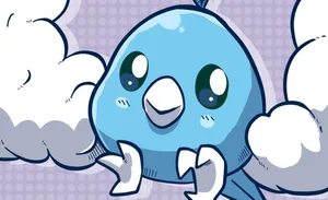 Cute Swablu Wallpaper