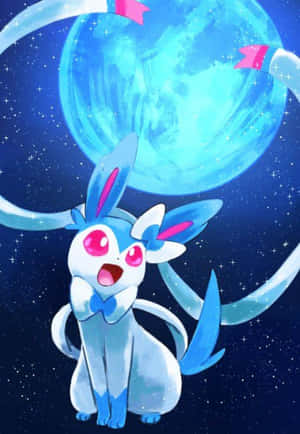 Cute Sylveon 1327 X 1920 Wallpaper