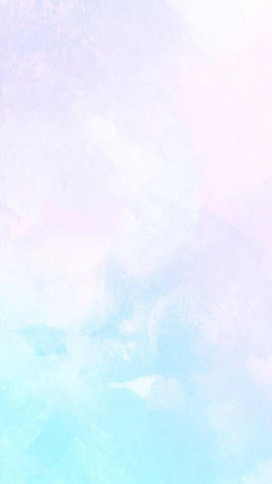 Cute Tablet Purple Clouds Wallpaper