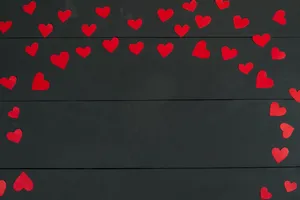 Cute Valentine's Day Heart Arch Wallpaper