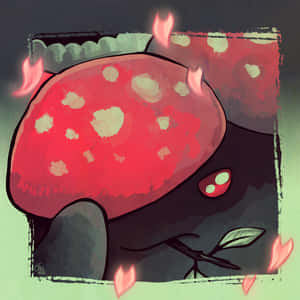 Cute Watercolor Art Of Vileplume Wallpaper