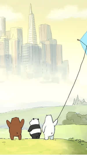 Cute We Bare Bears Aesthetic Wallpaper