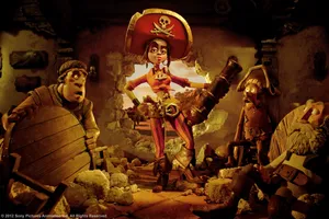 Cutlass Liz - Fearless Pirate From The Pirates Band Of Misfits Wallpaper