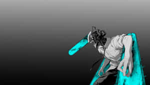 Cyan Chainsaw Man Pfp Wallpaper