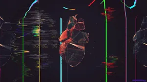 Cyber Heart 4d Ultra Hd Wallpaper