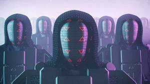 Cyber Punk Robot Wallpaper